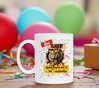 foto 4 Koffiemok 99ste verjaardag stoere tijgerhoofd cadeau vrolijke print