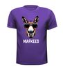 foto 2 Mafkees t-Shirt met grappige ezel met zonnebril  humoristisch unisex shirt cadeau