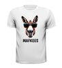 foto 7 Mafkees t-Shirt met grappige ezel met zonnebril  humoristisch unisex shirt cadeau