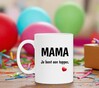 foto 4 Mama je bent een topper koffiemok Moederdag kado
