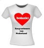 foto 2 Shirt met rood hart en opdruk bedankt zorgverleners van Nederland