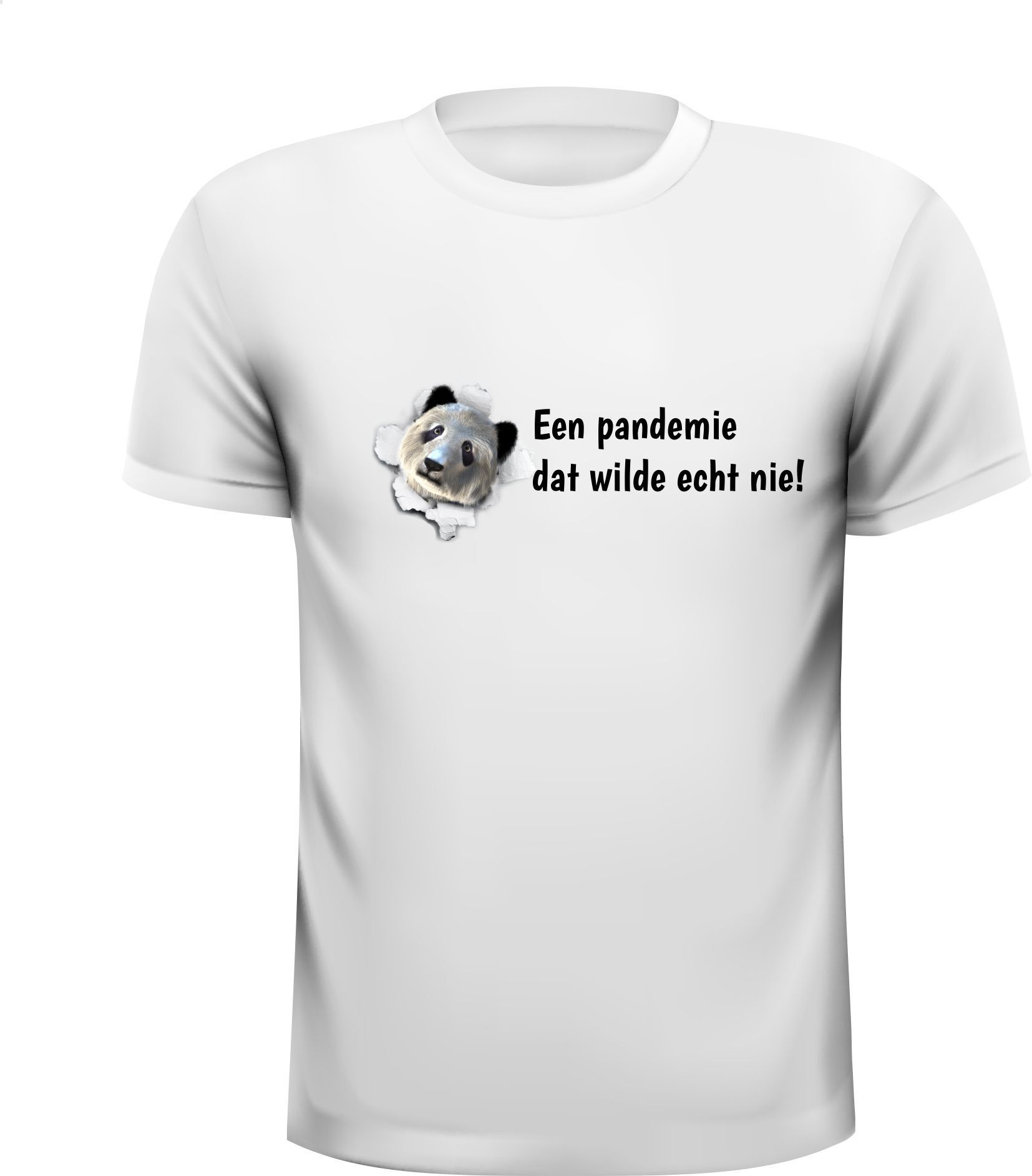 T-shirt een pandemie dat wilde echt nie! Brabants corona