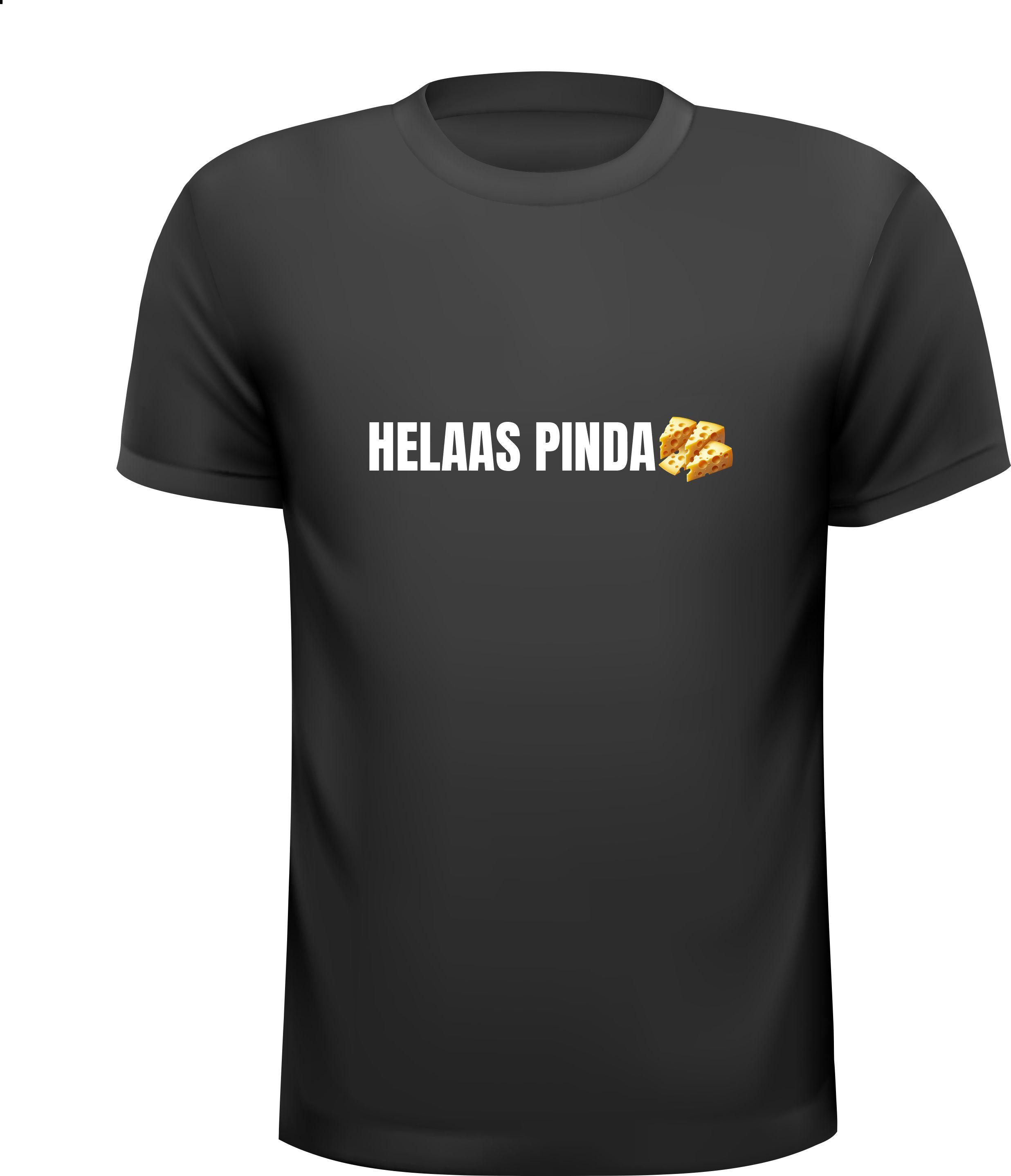 T-shirt helaas pindakaas pinda's kaas kazen gatenkaas