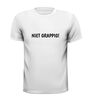 foto 13 T-shirt met de tekst niet grappig!