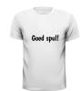 foto 3 Tekst T-shirt grappig met de tekst goed spul!