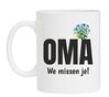 vergeet-mij-nietje koffiemok Oma we missen je verrassing cadeau coronavirus