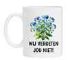 vergeet-mij-nietje koffiemok vergeet me niet!