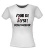 foto 7 voor de liefste bonusmoeder stiefmoeder t-shirt dames Moederdag cadeau