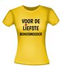 foto 8 voor de liefste bonusmoeder stiefmoeder t-shirt dames Moederdag cadeau
