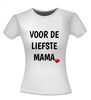 foto 7 voor de liefste mama t-shirt dames Moederdag cadeau