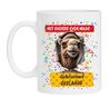 het duurde even maar gefeliciteerd geslaagd koffiemok oude vies gebit kameel