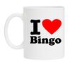 i love bingo koffiemok leuk cadeau voor de bingo