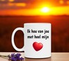 foto 4 Ik hou van jou met heel mijn hart koffiemok valentijn moederdag