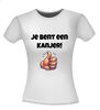 foto 14 Je bent een kanjer T-shirt wit liefde rood hart.