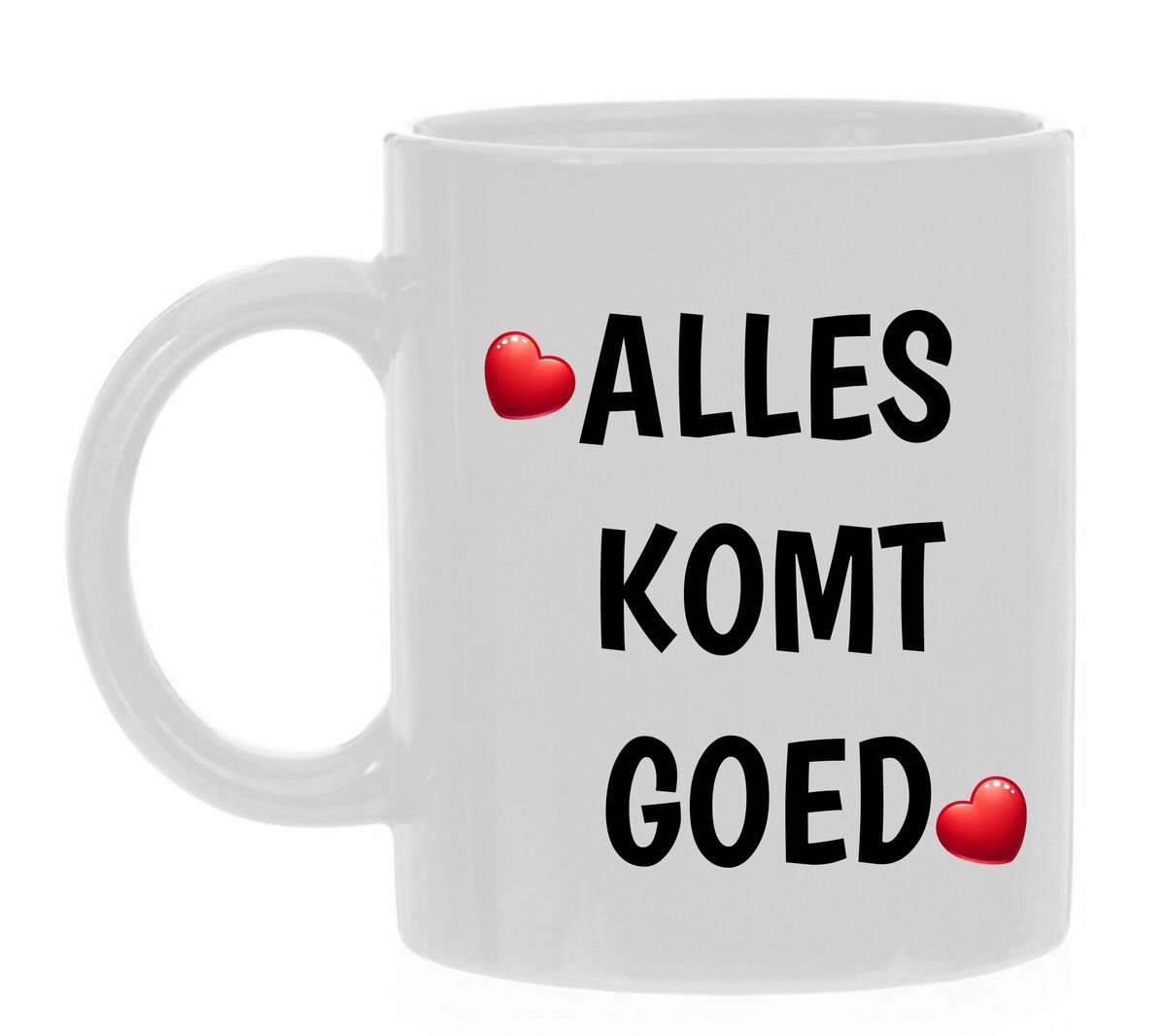 Koffiemok alles komt goed koffiemok samensterk volhouden