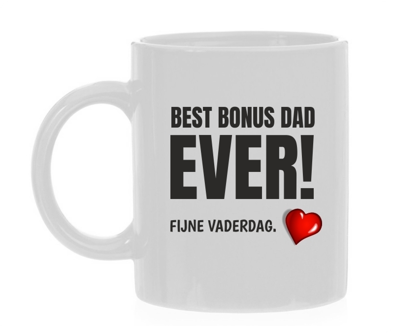 koffiemok best bonus dad ever! Fijne Vaderdag