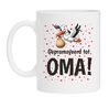 Koffiemok gepromoveerd tot oma gezinsuitbreiding cadeau