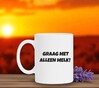 foto 2 koffiemok graag met alleen melk! hoe drink jij je koffie!
