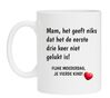 mam het geef niks dat het de eerste drie keer niet gelukt is fijne Moederdag vierde kind