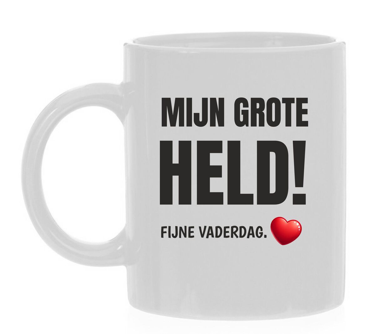 Mijn grote held Vaderdag koffiemok