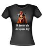 foto 2 T-shirt gezegde ik ben er als de kippen bij!