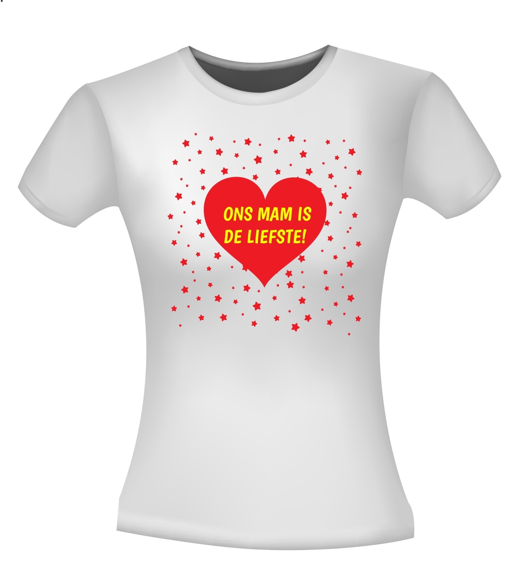 T-shirt ons mam is de liefste Brabantse moeder Moederdag 
