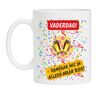 Vaderdag cadeau koffiemok vandaag wil ik alleen maar bier!