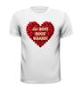 foto 9 Wit T-shirt jij bent goud waard rood hart met tekst in het rode hart