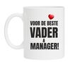 Koffiemok voor de beste vader en manager 