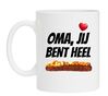 Oma jij bent heel speciaal frikandel speciaal koffiemok