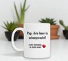 foto 2 Pap drie keer is scheepsrecht koffiemok Vaderdag cadeau