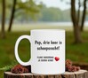 foto 3 Pap drie keer is scheepsrecht koffiemok Vaderdag cadeau