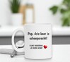 foto 4 Pap drie keer is scheepsrecht koffiemok Vaderdag cadeau