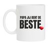 papa jij bent de beste koffiemok Vaderdag verjaardag