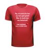 foto 4 T-shirt Vaderdag cadeau grappig vierde kind steek onderwater humor