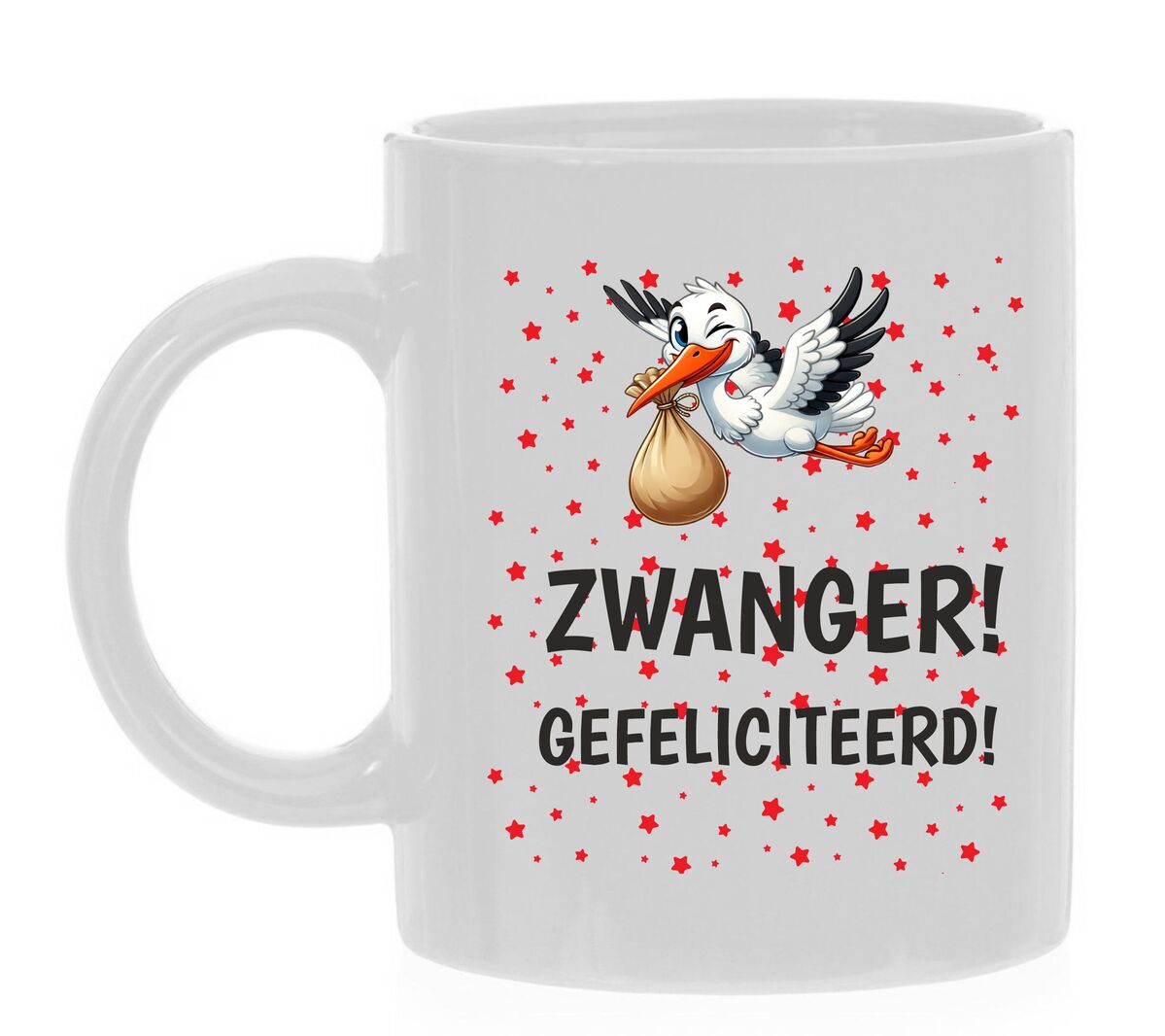 Zwanger! gefeliciteerd koffiemok