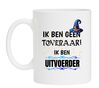 ik ben geen tovenaar uitvoerder koffiemok bouwvakker grappig kado