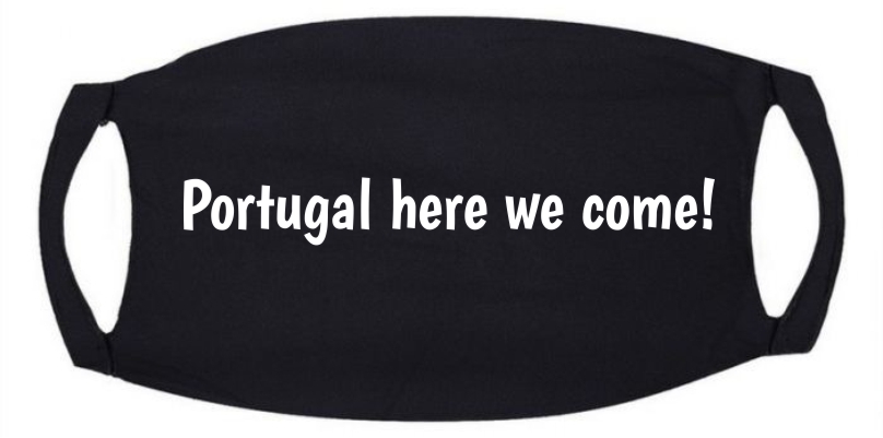 mondkapje Portugal here we come