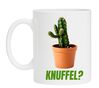 knuffel koffiemok koffiebeker cactus