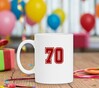 foto 4 Koffiemok wit met cijfer 70