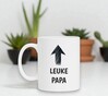foto 2 Leuke papa koffiemok wit Vaderdag presentje