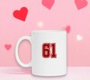 foto 2 Mok met cijfer 61