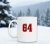 foto 2 Mok met cijfer 64