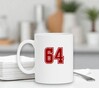 foto 3 Mok met cijfer 64