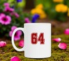 foto 4 Mok met cijfer 64