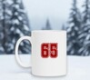 foto 3 Mok met cijfer 65 erop gedrukt