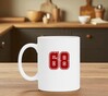 foto 3 Mok met getal 68 erop gedrukt