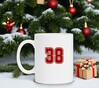 foto 2 Mok wit met getal 38 als opdruk