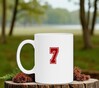 foto 3 Mokje wit met getal 7 als opdruk