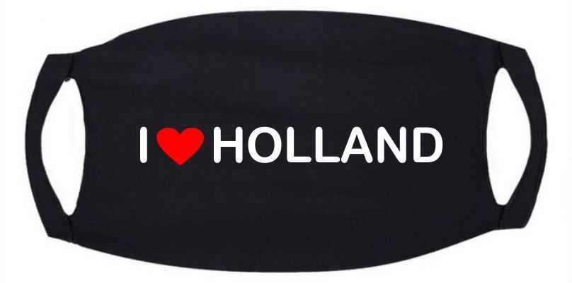 Mondmasker i love holland mondkapje